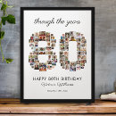 Search for 80th birthday posters Anniversary