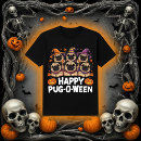 Search for pug halloween tshirts Scary