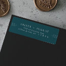 Search for peacock wedding return address labels Modern