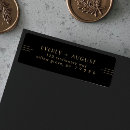 Search for contemporary return address labels Typography