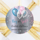 Search for baby reveal party stickers Light blue