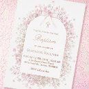 Search for rose gold christening invitations Baptism