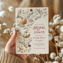 Search for pumpkins bridal shower invitations Bride