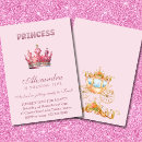 Search for princess crown invitations Carriage