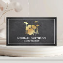 Search for drummer business cards Professional