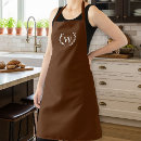 Search for dark brown aprons Kitchen
