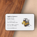 Search for warehouse business cards Forklift