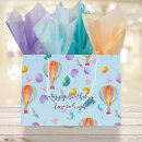 Search for hot air balloon gift bags Colourful