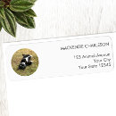 Search for circle return address labels Modern