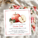 Search for apple blossom square invitations For her