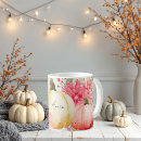 Search for fall flower mugs Autumn
