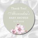 Search for pink and green baby shower stickers Elegant