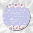 Search for butterfly and flower stickers Pink