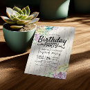 Search for plant birthday invitations Succulent