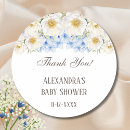 Search for hydrangea baby shower stickers Elegant
