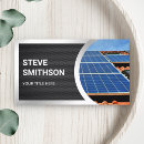 Search for solar business cards Solar panel installation