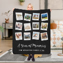Search for photo memorial blankets Memory