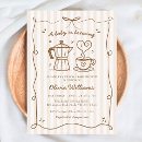 Search for a is brewing baby shower invitations Modern