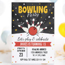Search for bowling alley invitations Kids