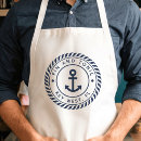 Search for navy blue aprons Captain