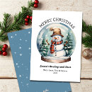 Search for winter snow globe christmas cards Modern