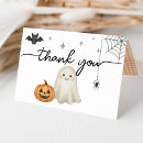 Search for halloween baby shower thank you cards A little boo