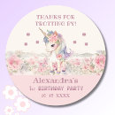 Search for unicorn 1st birthday stickers Girl