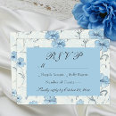 Search for reception wedding rsvp cards Dusty blue