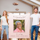 Search for pink photo blankets Grandma