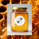 Search for honey wedding stickers Black and white