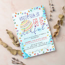 Search for wonders invitations Retro