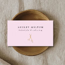 Search for faux rose gold foil business cards Hair stylist