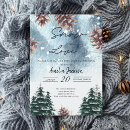 Search for snow in love bridal shower invitations Pine