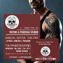 Search for skull business cards Tattooist