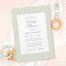 Search for classy baby shower invitations Simple elegant