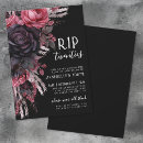 Search for white rose funeral invitations Death to my youth