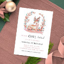 Search for reindeer invitations Winter onederland