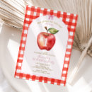 Search for apple of our eye baby shower invitations Rustic