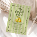 Search for perfect pear invitations The perfect pair