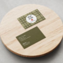 Search for jam business cards Green