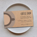 Search for at the cafe business cards Modern