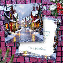 Search for snowy village christmas cards Festive