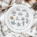 Search for 12 days of christmas paper plates Cute