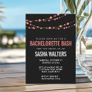 Search for confetti hen party invitations String lights