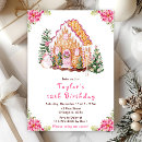 Search for gingerbread house birthday invitations Decorating party