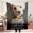Search for pet memorial with photo blankets Dog lover