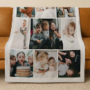 Search for fathers day photo collage blankets Family photos