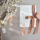 Search for peach square wedding invitations Acrylic