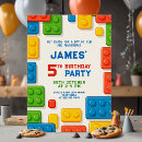 Search for brick invitations Colourful bricks