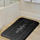 Search for black and silver bath mats Stylish
